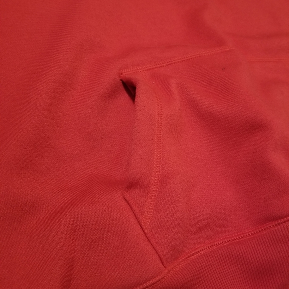 Red Oversized Hoodie - Picture 3 of 4